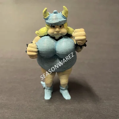 Helga - Nữ chiến binh đất sét kinh điển