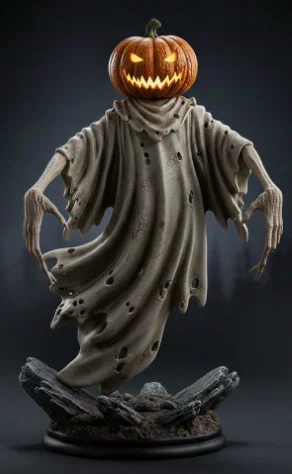 Mô hình Ickybod Clay - Đấu sĩ ClayFighter cổ điển - Image 4