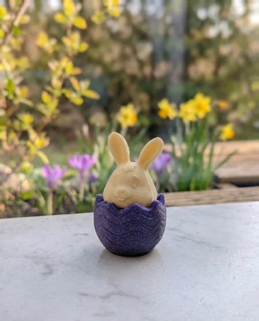 Easter Bunny Clicker (Đồ chơi chú thỏ bấm switch) - Image 2