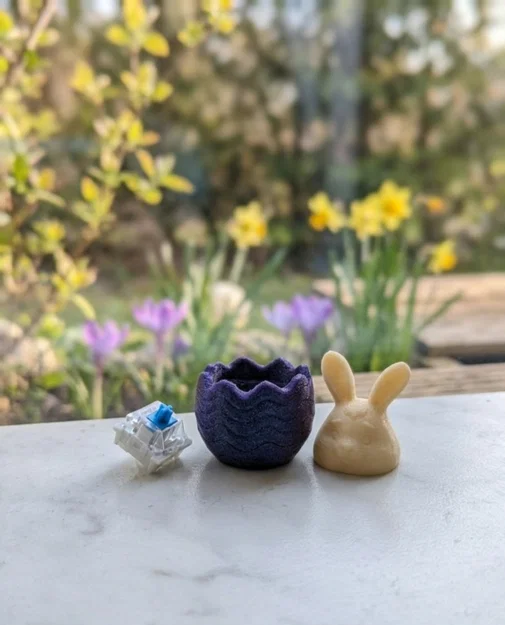 Easter Bunny Clicker (Đồ chơi chú thỏ bấm switch) - Image 3