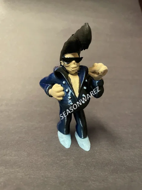 Blue Suede Goo - Mô hình nhân vật Clay Fighter kinh điển - Image 1