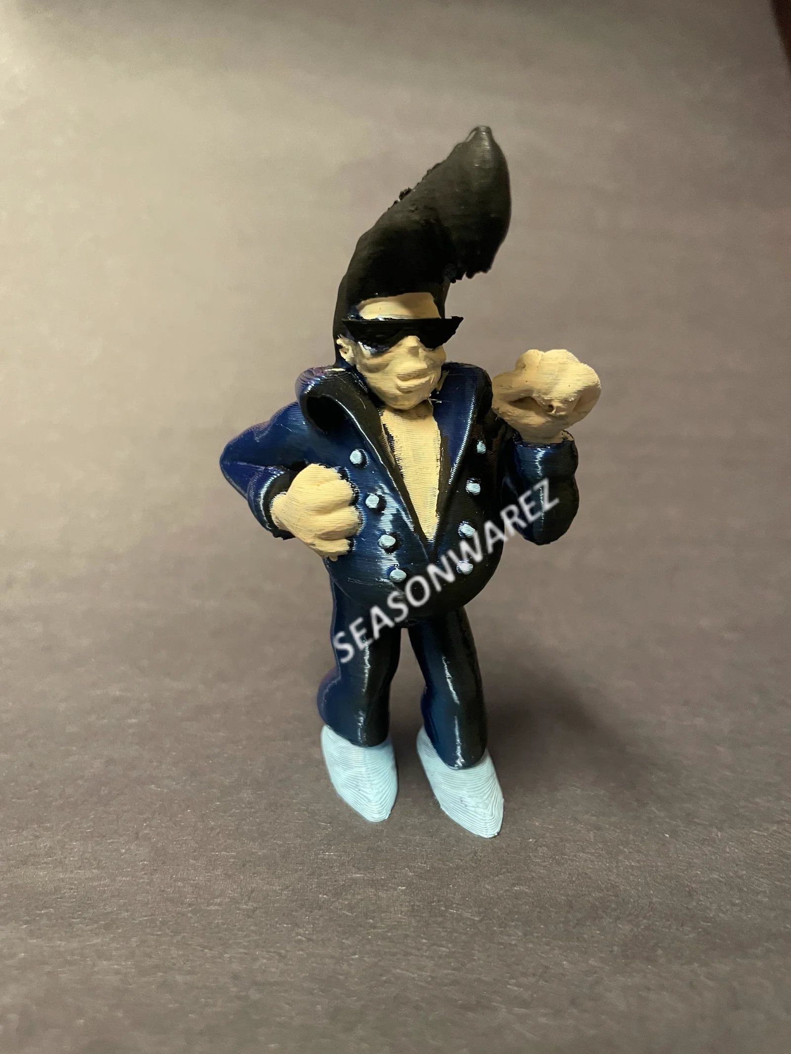 Blue Suede Goo - Mô hình nhân vật Clay Fighter kinh điển 1