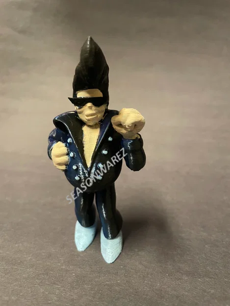 Blue Suede Goo - Mô hình nhân vật Clay Fighter kinh điển - Image 2