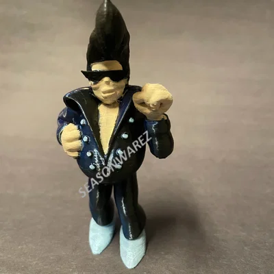 Blue Suede Goo - Mô hình nhân vật Clay Fighter kinh điển