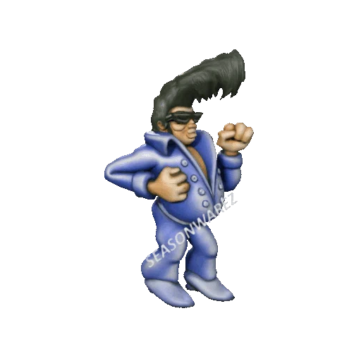 Blue Suede Goo - Mô hình nhân vật Clay Fighter kinh điển - Image 3
