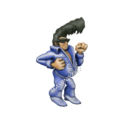 Blue Suede Goo - Mô hình nhân vật Clay Fighter kinh điển