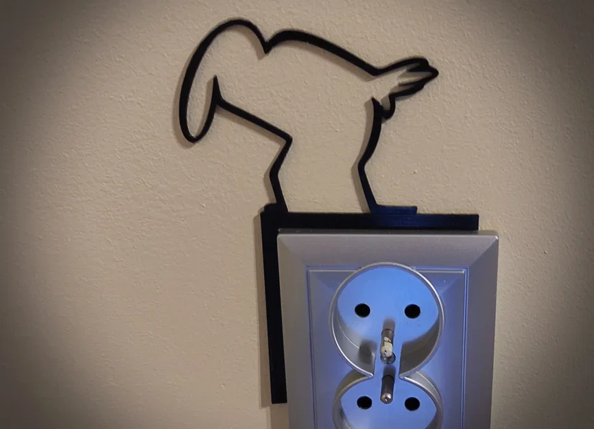 Mô hình trang trí công tắc đèn vui nhộn – La Linea Balum 7 - Image 1