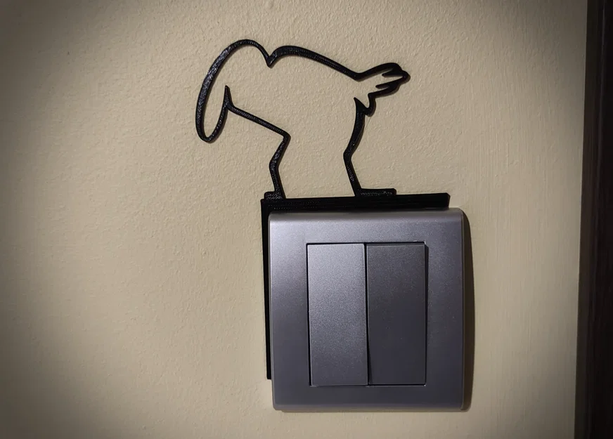 Mô hình trang trí công tắc đèn vui nhộn – La Linea Balum 7 - Image 3