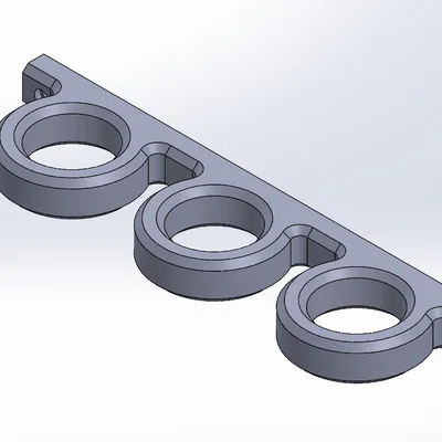 Bộ giá treo cần câu gắn trần 3D tiện lợi cho nhà câu cá