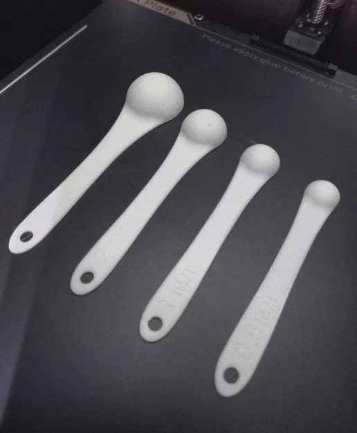 Bộ muỗng đo lường chính xác 0.5ml - 5ml (STL) - Image 2