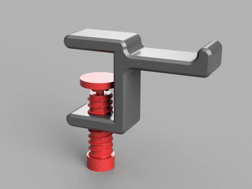 Giá treo tai nghe gắn bàn bền bỉ, không cần ốc vít (Headphone holder) - Image 1