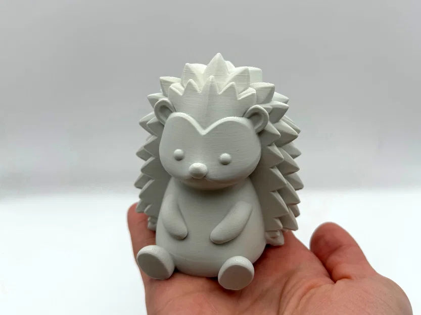 Chú Nhím Khắc Gỗ Dễ Thương - Image 1