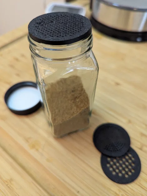 Miếng gắn nắp lọ gia vị (Spice jar fitments) - Image 1