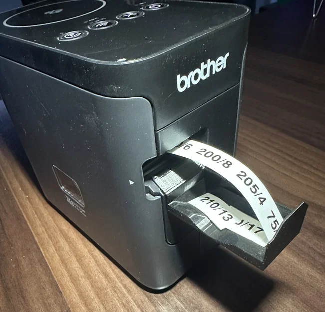 Khay hứng nhãn cho máy in Brother P-touch P750 / P700 - Image 1