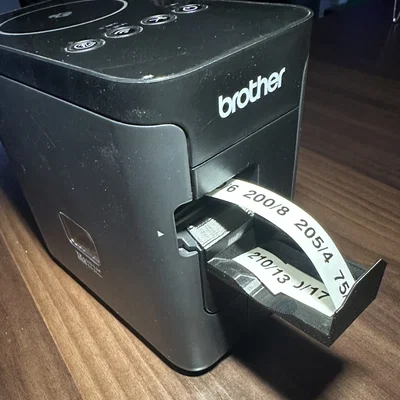 Khay hứng nhãn cho máy in Brother P-touch P750 / P700