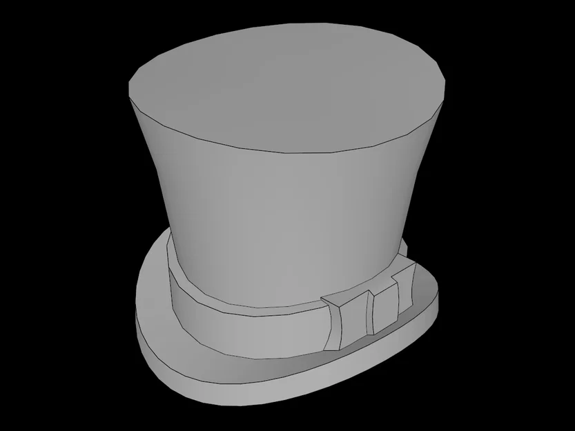 Mũ hình trụ cao cấp (Top Hat) tương thích Lego in 3D cực đẹp - Image 1
