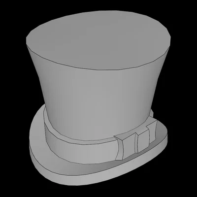 Mũ hình trụ cao cấp (Top Hat) tương thích Lego in 3D cực đẹp
