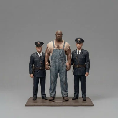 Mô hình 3D nhân vật phim The Green Mile (1999) - File in chất lượng