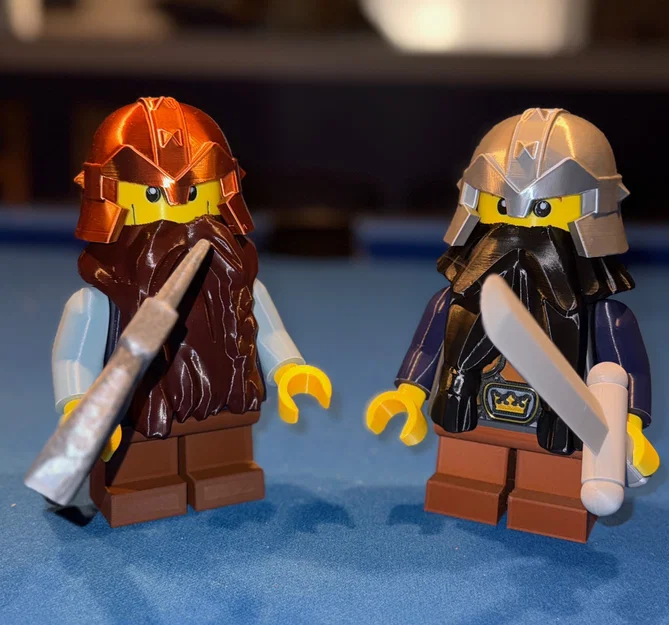 Fantasy Era Dwarf Brick MegaFigures (Tỉ lệ 5:1) - Image 2