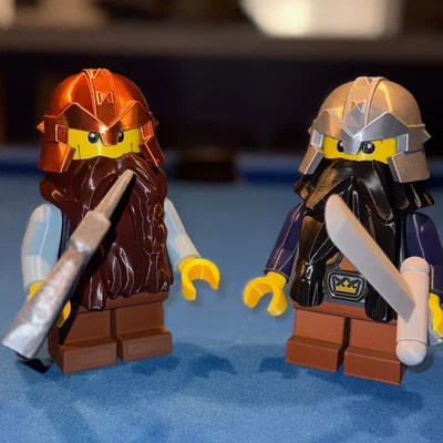 Fantasy Era Dwarf Brick MegaFigures (Tỉ lệ 5:1)