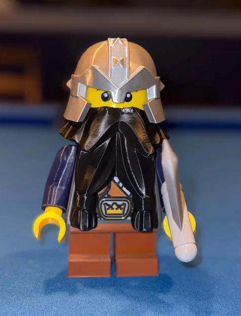 Fantasy Era Dwarf Brick MegaFigures (Tỉ lệ 5:1) - Image 3