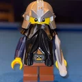 Fantasy Era Dwarf Brick MegaFigures (Tỉ lệ 5:1) - Thumbnail 3
