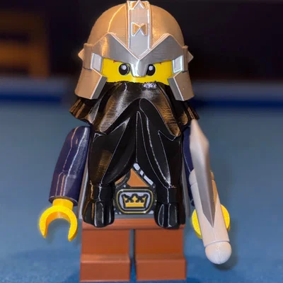 Fantasy Era Dwarf Brick MegaFigures (Tỉ lệ 5:1)