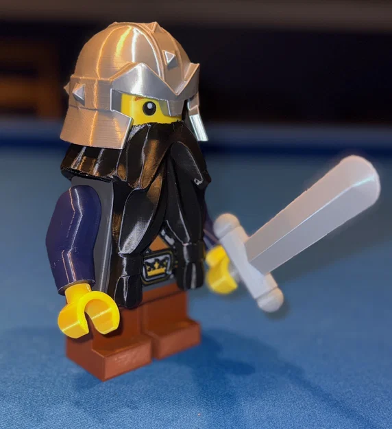 Fantasy Era Dwarf Brick MegaFigures (Tỉ lệ 5:1) - Image 4