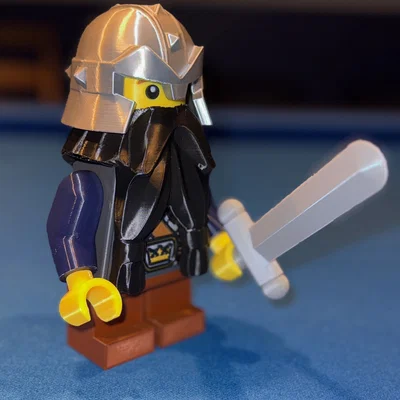 Fantasy Era Dwarf Brick MegaFigures (Tỉ lệ 5:1)