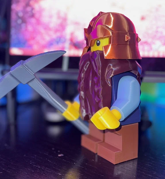 Fantasy Era Dwarf Brick MegaFigures (Tỉ lệ 5:1) - Image 7