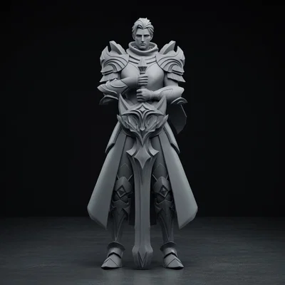 Mô hình 3D Alucard Mobile Legends cực ngầu cho anh em in figure