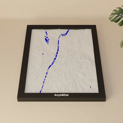 Anykščiai, Lithuania - Mô hình thu nhỏ 3D