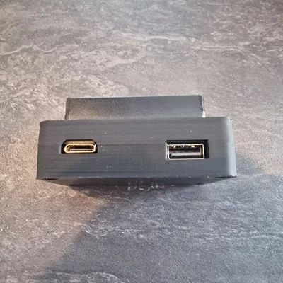 Case cho Raspberry Pi CM4 gắn trên Waveshare Nanobase B