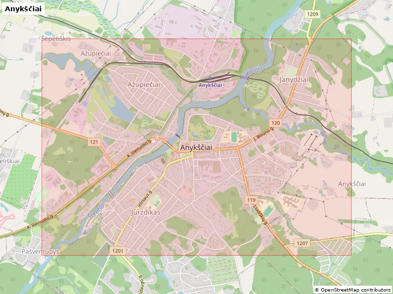 Anykščiai, Lithuania - Mô hình thu nhỏ 3D - Image 9