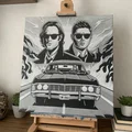 Mô hình hai anh em Sam và Dean Winchester trong phim Supernatural - Thumbnail 1