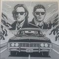 Mô hình hai anh em Sam và Dean Winchester trong phim Supernatural - Thumbnail 4