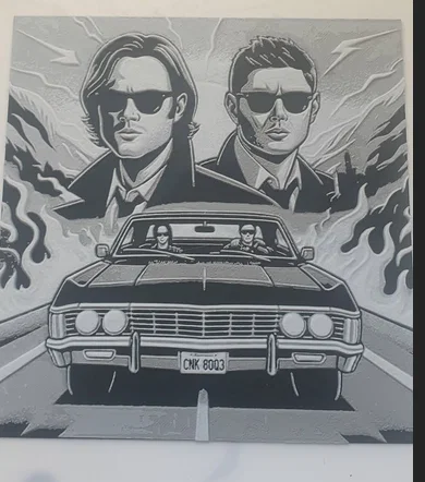 Mô hình hai anh em Sam và Dean Winchester trong phim Supernatural - Image 6