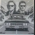 Mô hình hai anh em Sam và Dean Winchester trong phim Supernatural - Thumbnail 6