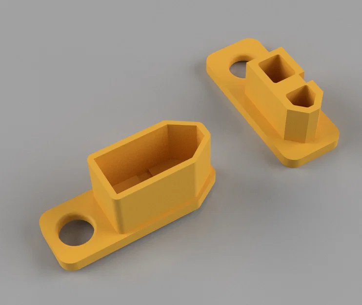 Nắp bảo vệ đầu nối XT60 chống thất lạc (File in 3D) - Image 1