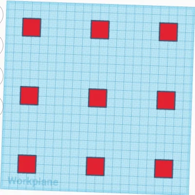 Mẫu test cân chỉnh bàn in 3D 9 điểm (9 point bed test) hiệu quả