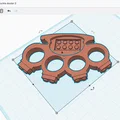 Mô hình trang trí LEGO Knuckle Duster in 3D độc đáo - Thumbnail 3
