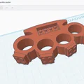 Mô hình trang trí LEGO Knuckle Duster in 3D độc đáo - Thumbnail 4