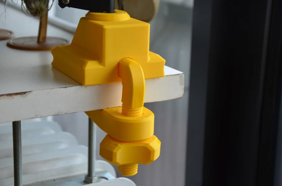 Giá kẹp để bàn cho đèn làm việc - Image 3