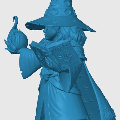 Mô hình Halfling Wizard