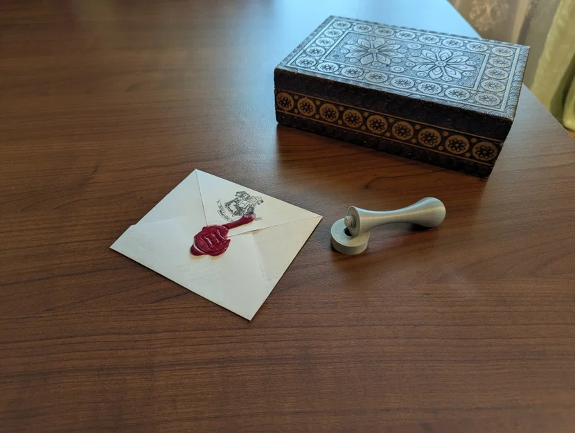 File STL Con Dấu Hogwarts H In 3D - Image 5