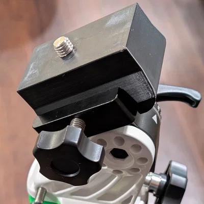 Ngàm đôn Dovetail Vixen cho SeeStar S50 và đế Sky-Watcher EQ