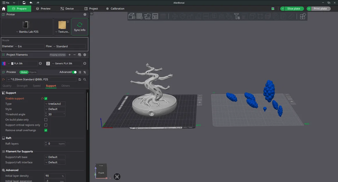 Tau Ceti Bonsai – Tác phẩm điêu khắc cây ngoài hành tinh - Không cần AMS - Image 3