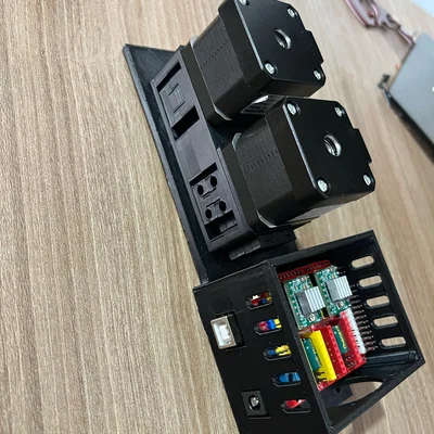 3DChameleon cho K1c/K1/K1max dùng Arduino Uno và CNC Shield V3