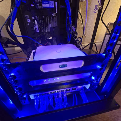 Khung Rack 10 inch cho Unifi Cloud Gateway UCG Max và Ultra
