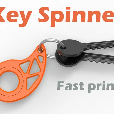 Keychain Spinner: Phụ kiện xoay chìa khóa giải trí cực vui